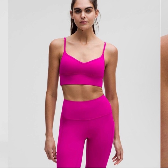 lululemon athletica Other - 💕 lululemon Align Sweetheart Bra Light Support A/B Cup Ripe Raspberry size 6 & 8